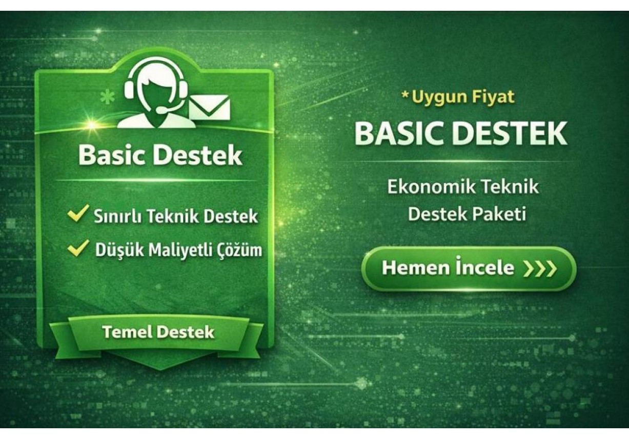 OpenCart Basic Destek Paketi