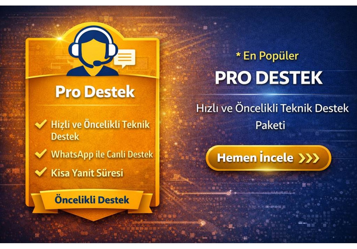 OpenCart Pro Destek Paketi