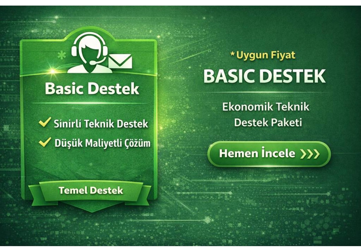 OpenCart Basic Destek Paketi
