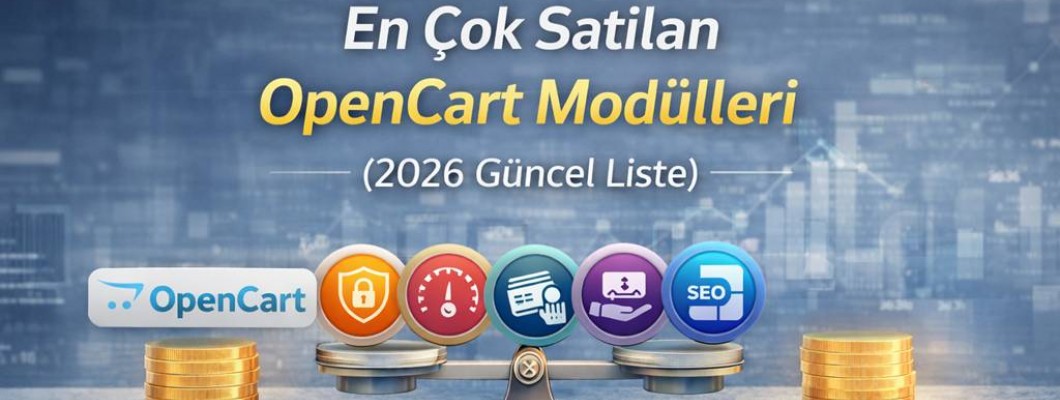 En Çok Satılan OpenCart Modülleri (2026 Güncel Liste)