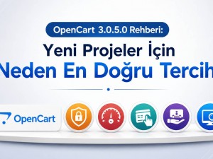 OpenCart 3.0.5.0 Rehberi: Yeni Projeler İçin Neden En Doğru Tercih?