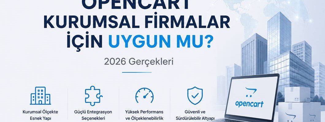 OpenCart Kurumsal Firmalar İçin Uygun mu? 2026 Gerçekleri