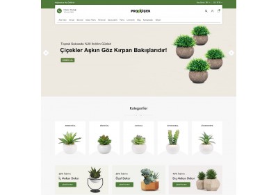 Opencart Çiçekçi Teması 3.0.3.8 Pro