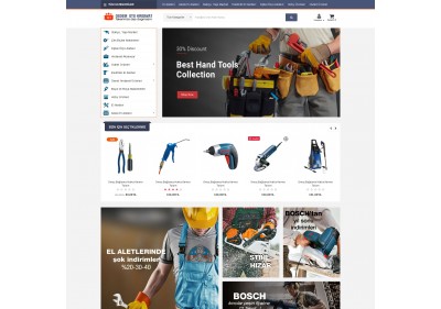 Hırdavat Yedek Parça Satış Teması osd