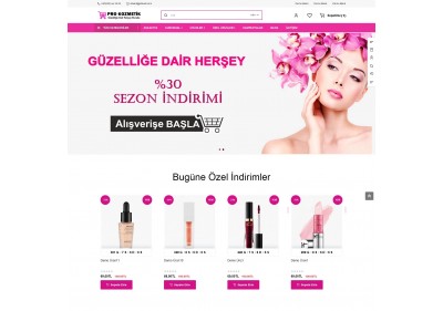 Opencart Kozmetik ve Parfümeri 3x Teması