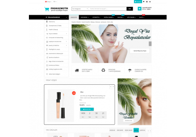 Opencart Kozmetik Ve Parfümeri Teması 3.0.3.6