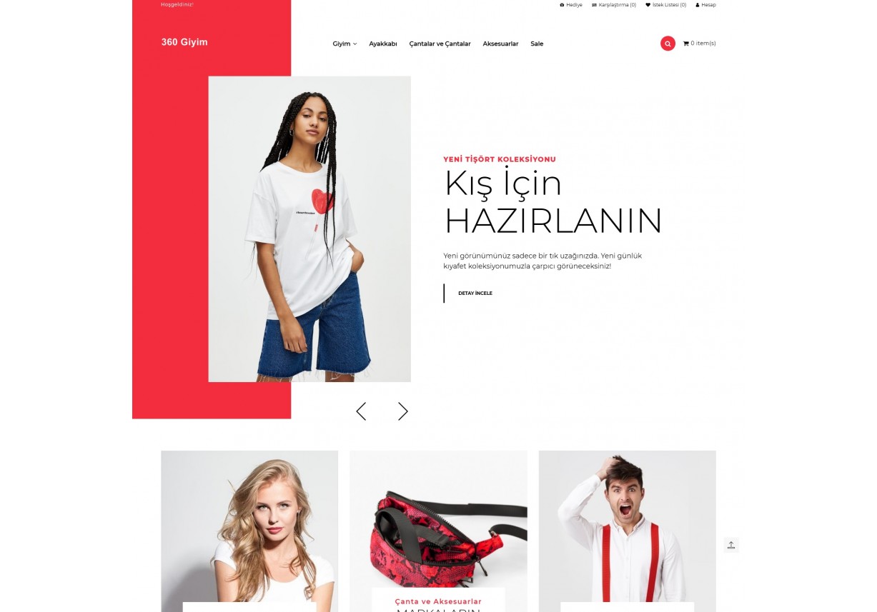 Pro 360 Giyim Opencart  Teması 3.0.3.3
