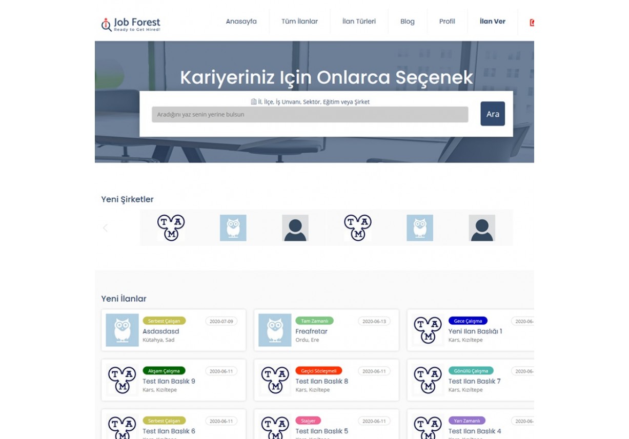 Eleman İş İlan Scripti