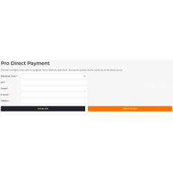 Pro Alışverişsiz Tahsilat Modülü