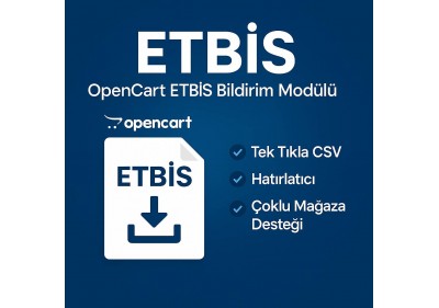 OpenCart ETBİS Bildirim Modülü