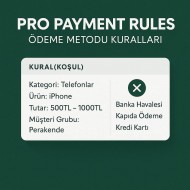 Pro Ödeme Kuralı Modülü – OpenCart Pro Ödeme Kuralı Modülü – OpenCart