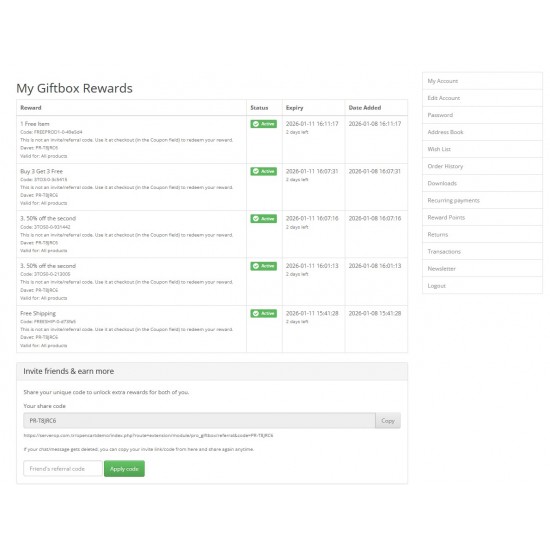 Pro GiftBox – Gelişmiş Çarkıfelek Salla Kazan  Müşteri Getir Kazan Modülü