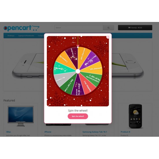 Pro GiftBox – Gelişmiş Çarkıfelek Salla Kazan  Müşteri Getir Kazan Modülü