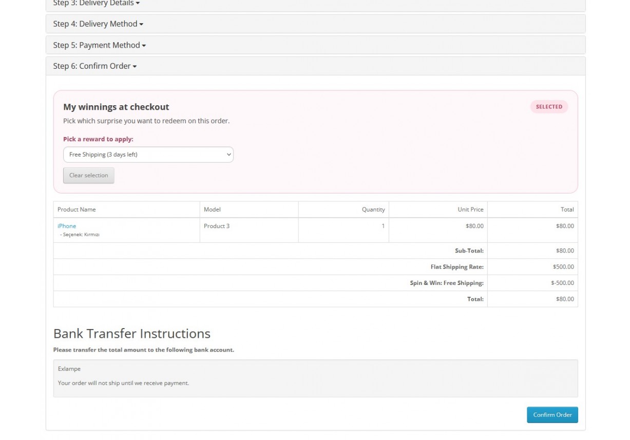 Pro GiftBox – Gelişmiş Çarkıfelek Salla Kazan  Müşteri Getir Kazan Modülü