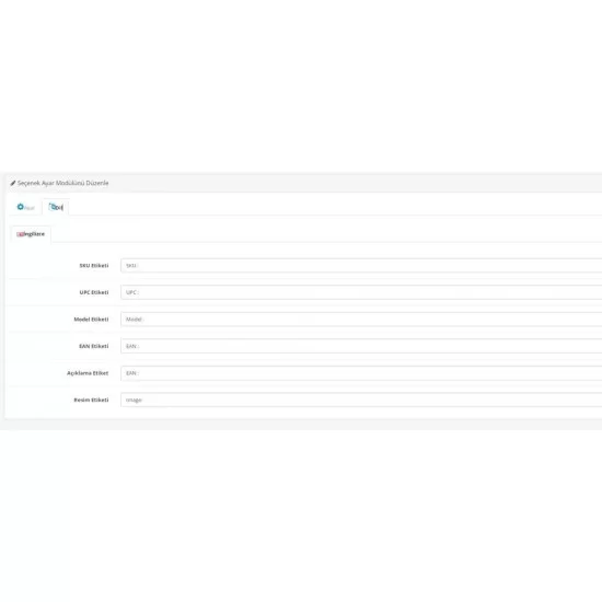 OpenCart Ürün Seçeneği Pro