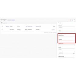 Opencart Siparişleri Tarihe Göre Filtrele