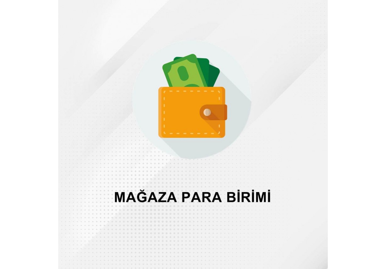 Opencart Mağaza Para Birimi