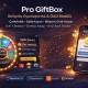 Pro GiftBox – Gelişmiş Çarkıfelek Salla Kazan  Müşteri Getir Kazan Modülü