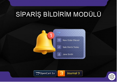 Opencart Sipariş Bildirim Modülü