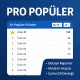Pro Popüler En Popülerler Raporu