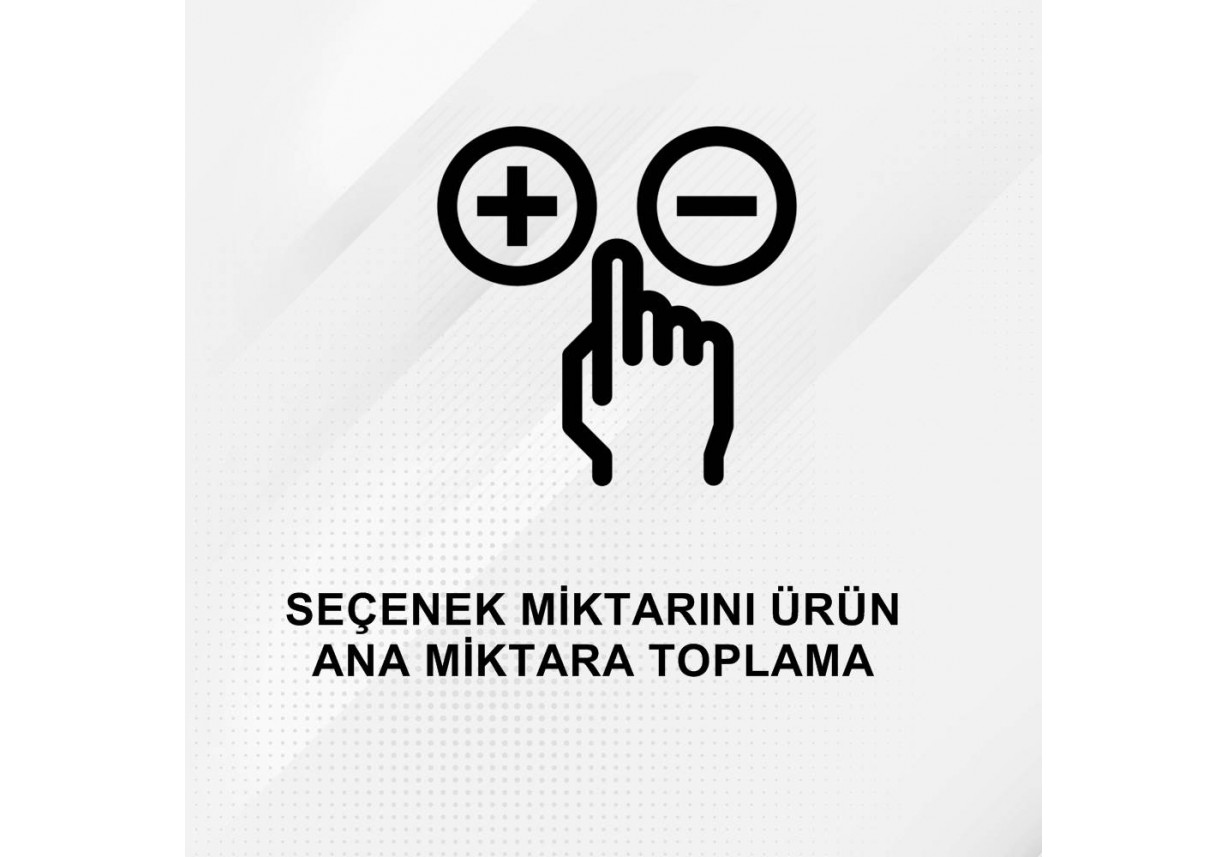 Opencart Seçnek Miktarını Ürün Ana Miktarına Toplama