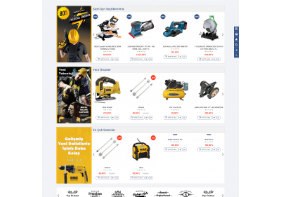 Opencart Oto Yedek Parça Ve Hırdavat Ürünleri 3x Site Teması