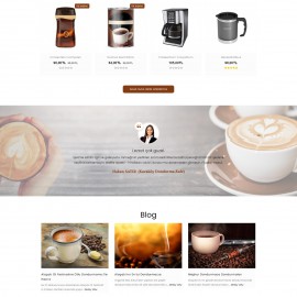 Kahve Konsept Kahve Satış Opencart  Tema
