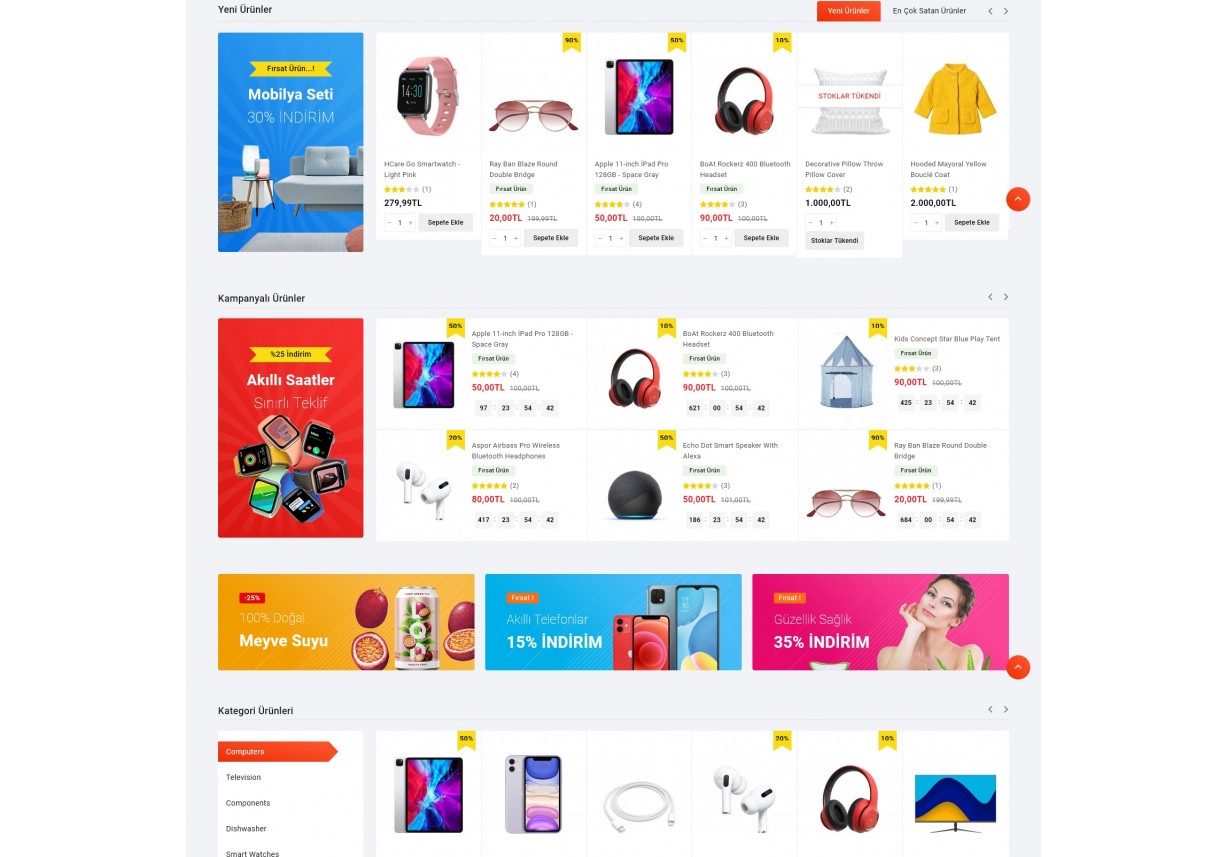 Pro Genel Market Teması