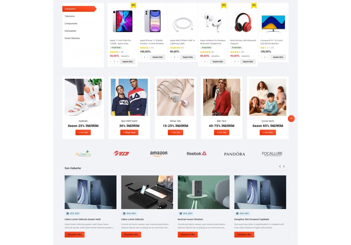 Pro Genel Market Teması