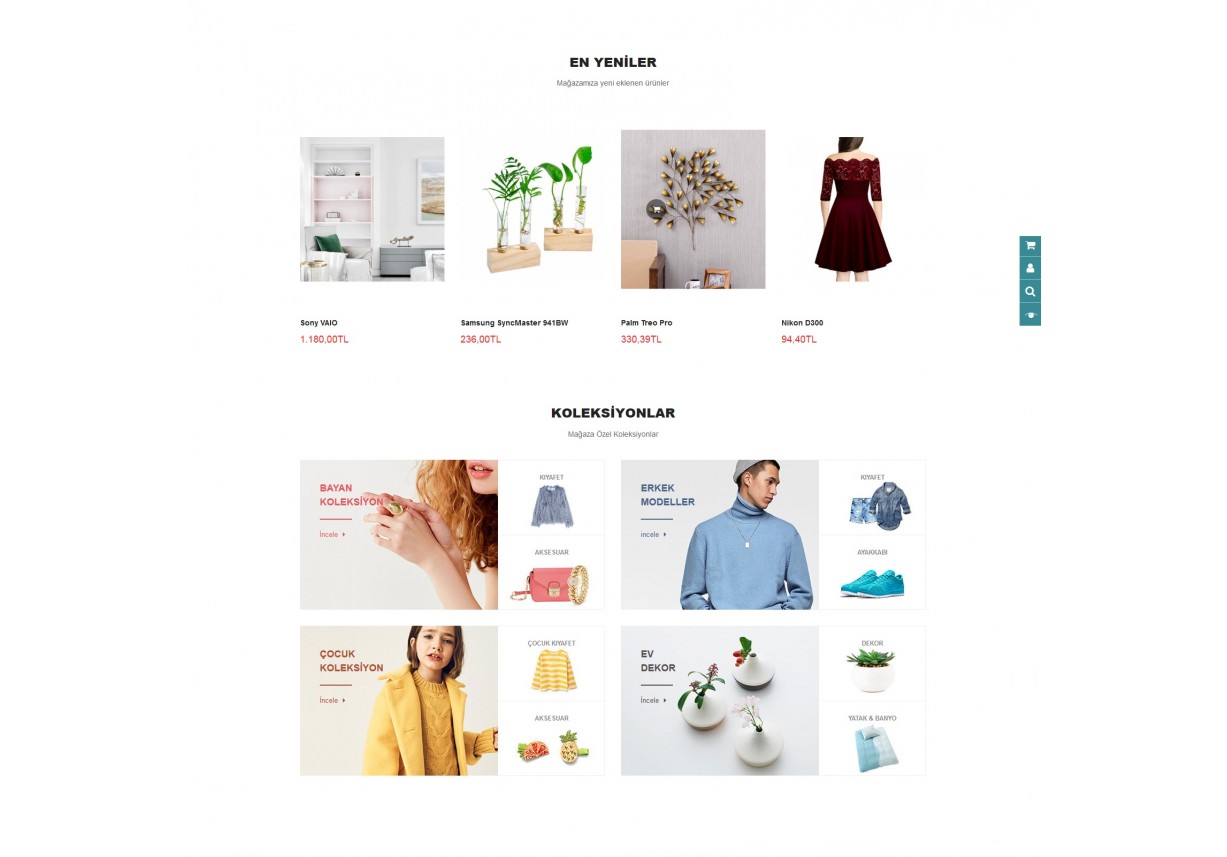 Opencart Moda Teması 3.0.3.3 Versiyon