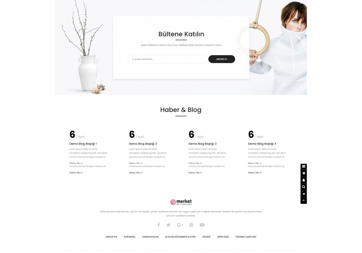 Moda Giyim Opencart 3.x Teması